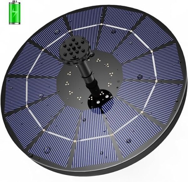 3.5W Solar Fountain Pump Built-in 1500mAh Battery
