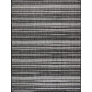 Outdoor Rugs 4' x 6' Patio, Porch, Garden Gray