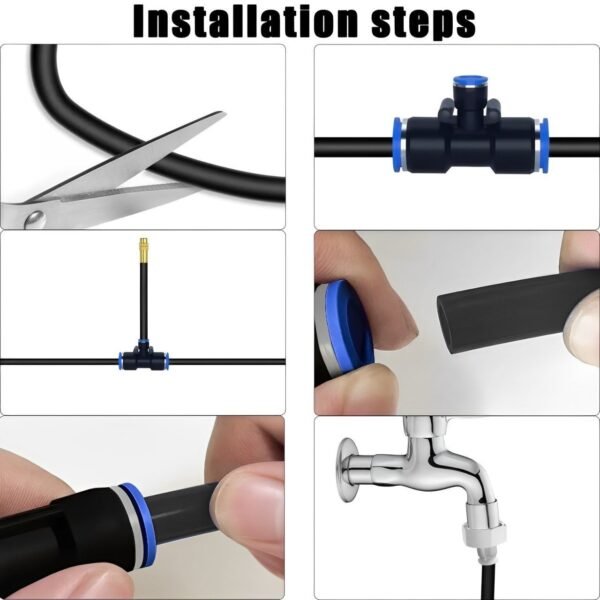 Automatic Irrigation System with Replaceable 360-degree Bending Dropper - Image 3