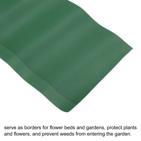 29.5x0.33 Ft Garden Fence Decorative Grass Flower Edging - Image 2