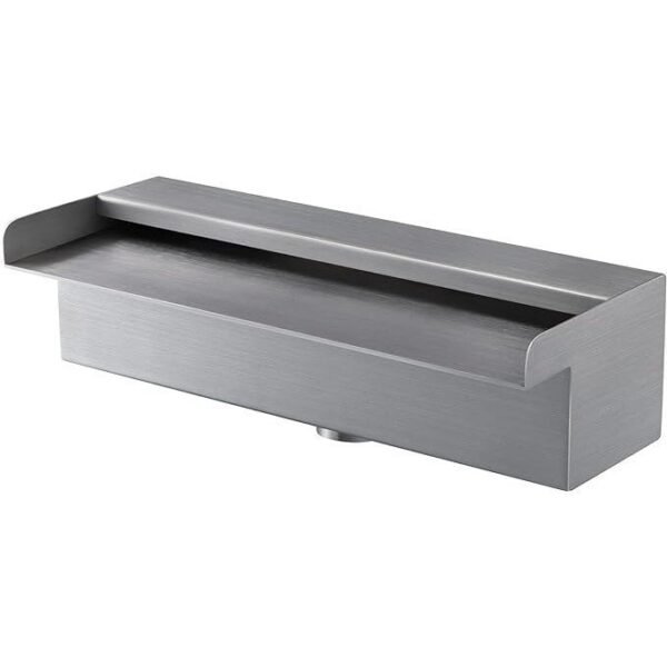 12" Rectangular Water Feature Spillway for Swimming Pool